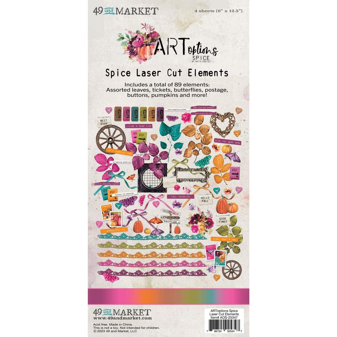 ARToptions Spice laser cut elements