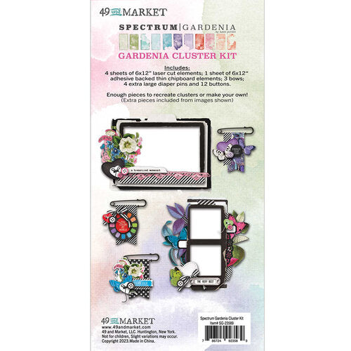 49 and Market - Spectrum Gardenia Collection - Cluster Kit