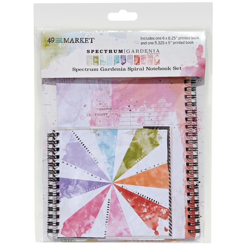 49 and Market - Spectrum Gardenia Collection - Spiral Notebook Set