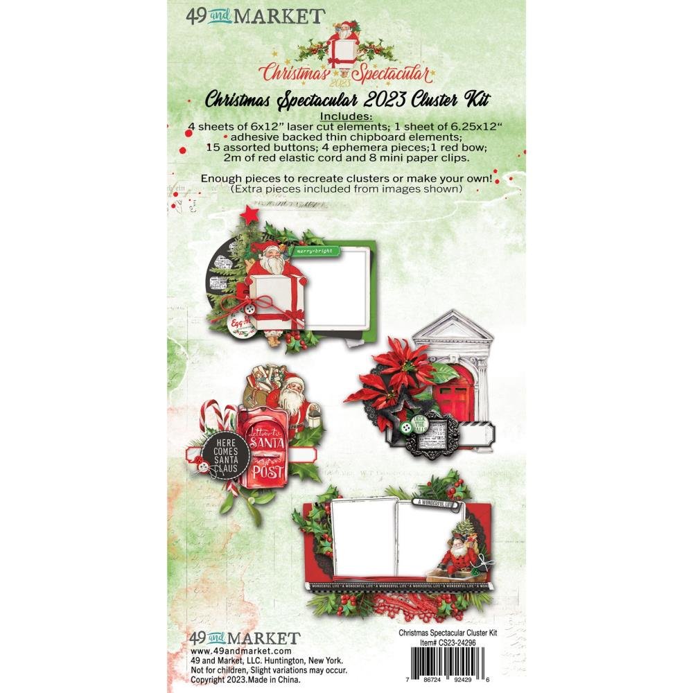 *PRE-ORDER* 49 & MARKET CHRISTMAS SPECTACULAR CLUSTER KIT