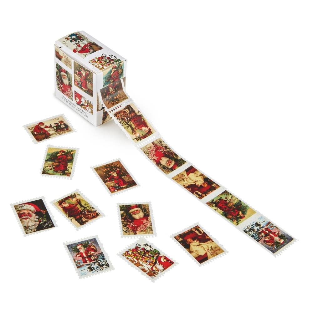*PRE-ORDER* 49 & MARKET CHRISTMAS SPECTACULAR SANTA'S POSTAGE STAMP WASHI TAPE