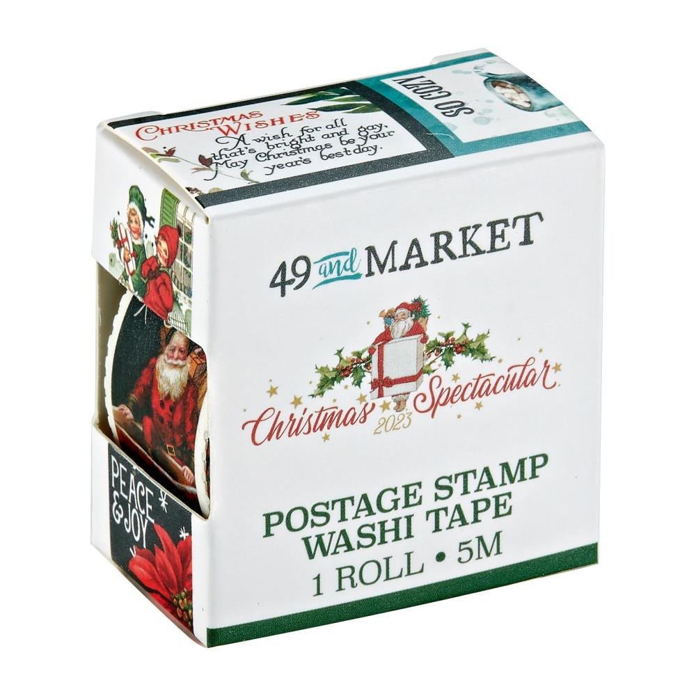 *PRE-ORDER* 49 & MARKET CHRISTMAS SPECTACULAR POSTAGE WASHI TAPE