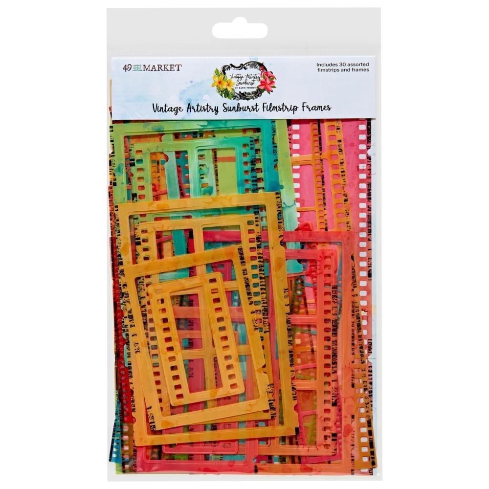 *PRE-ORDER* 49 & MARKET VINTAGE ARTISTRY SUNBURST FILMSTRIP FRAMES
