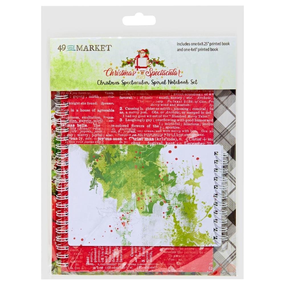 *PRE-ORDER* 49 & MARKET CHRISTMAS SPECTACULAR SPIRAL NOTEBOOK SET