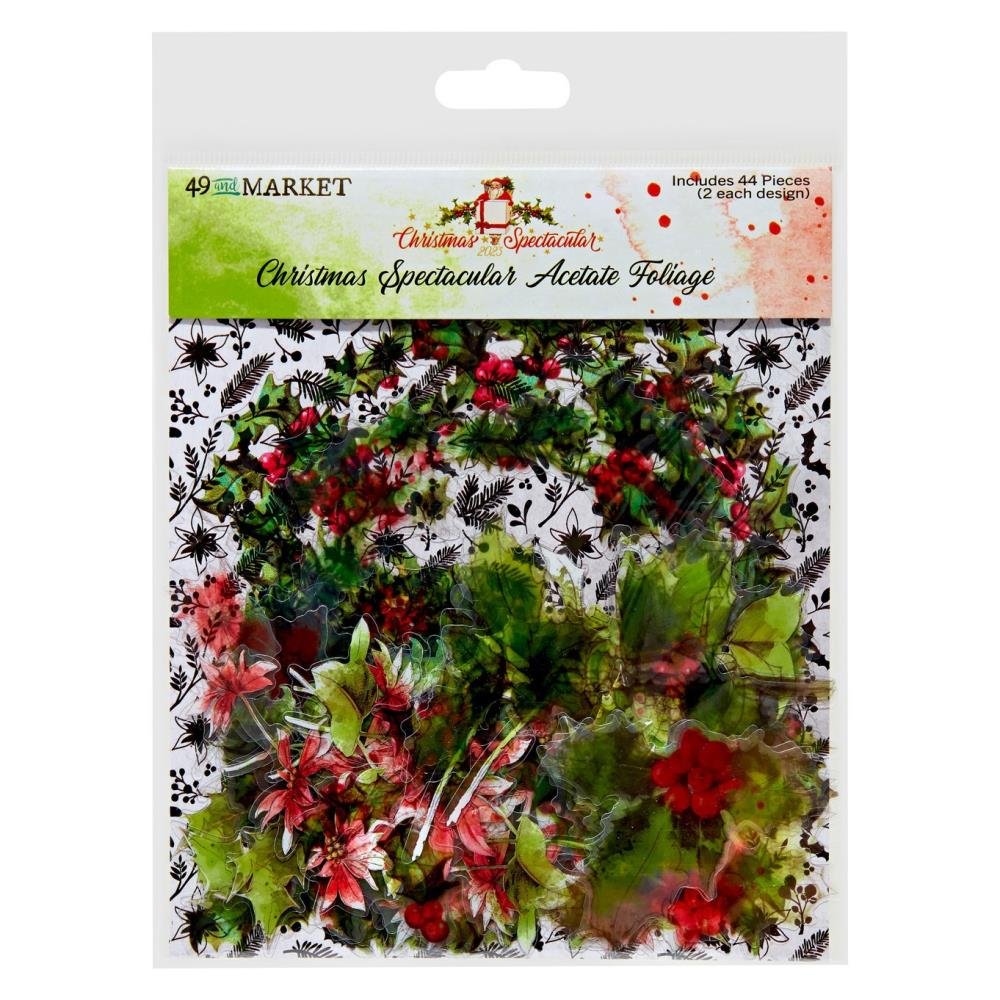 *PRE-ORDER* 49 & MARKET CHRISTMAS SPECTACULAR ACETATE FOLIAGE