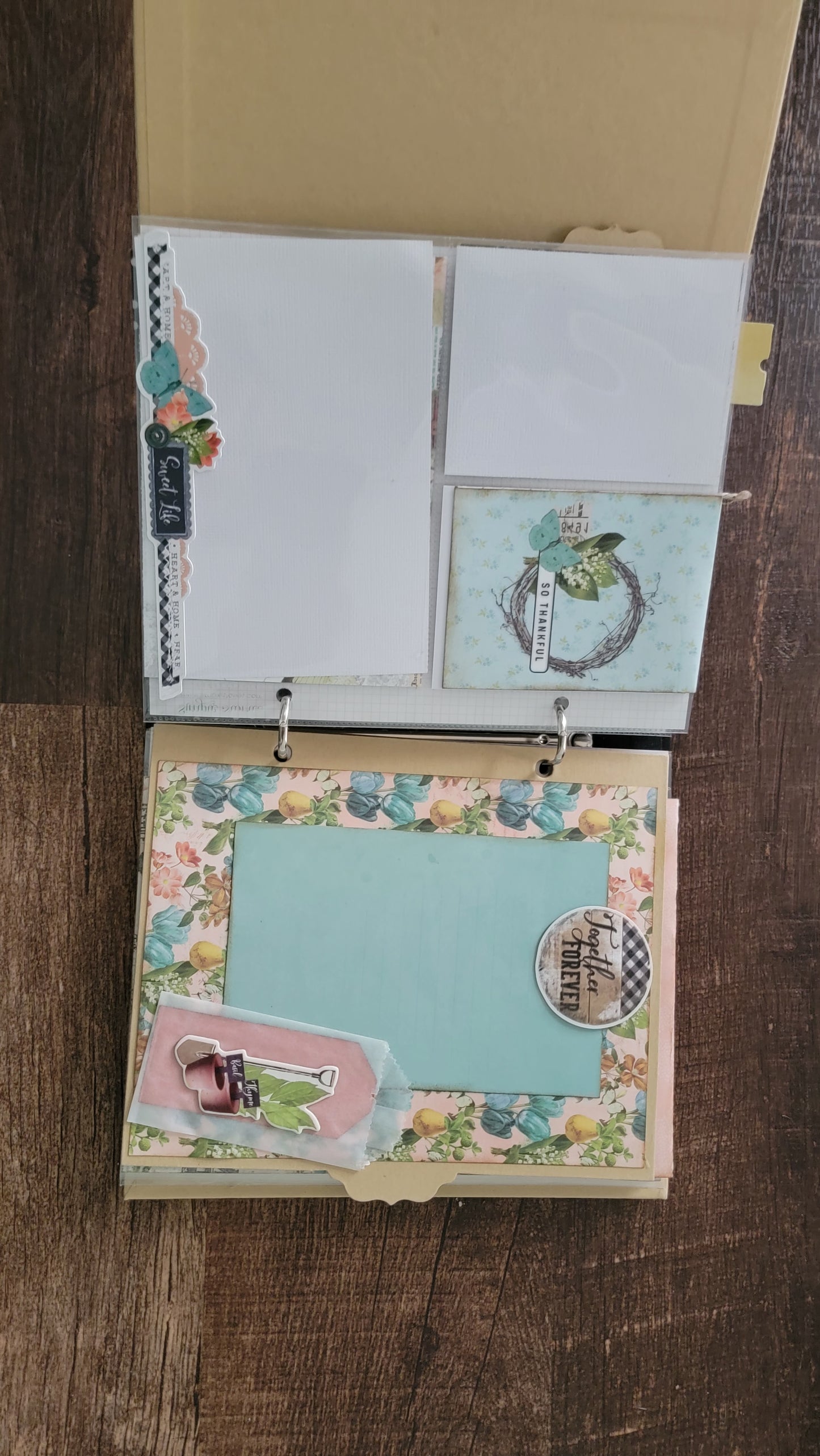 Rise and Shine fully assembled snap binder