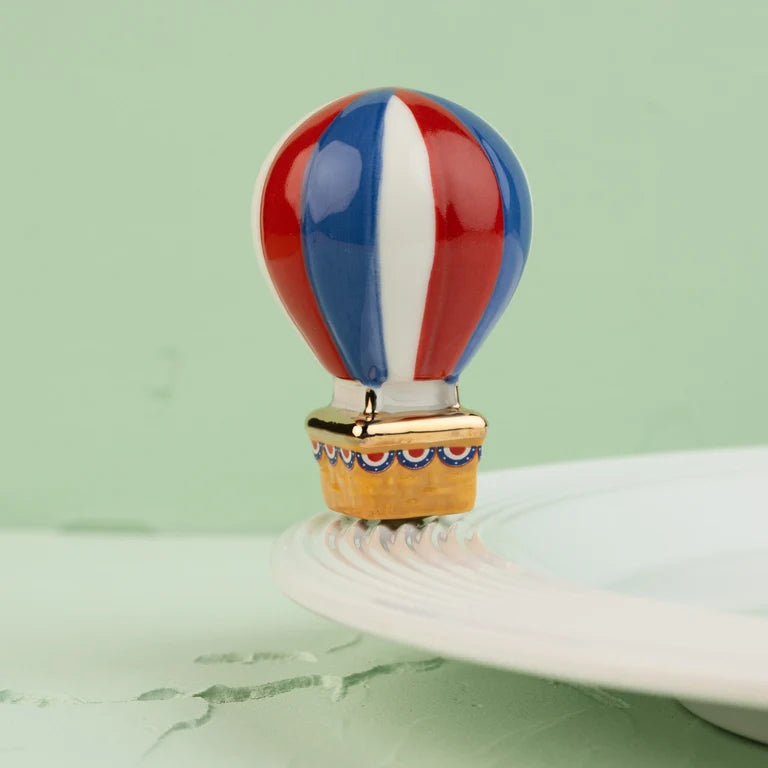 red, white and balloon