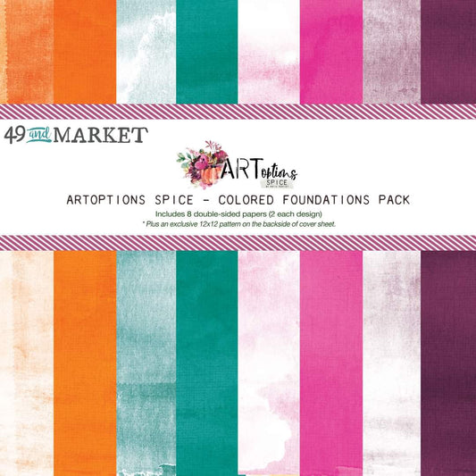 ARToptions Spice 12x12 colored foundations pack