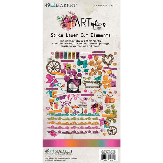 ARToptions Spice laser cut elements