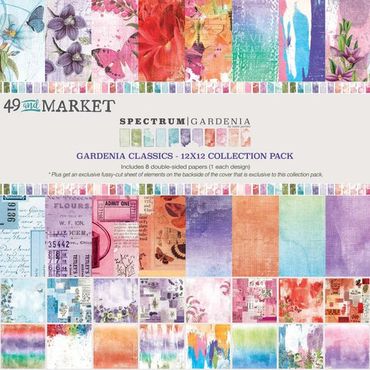 49 and Market - Spectrum Gardenia Collection - 12 x 12 Classics Collection - Pack