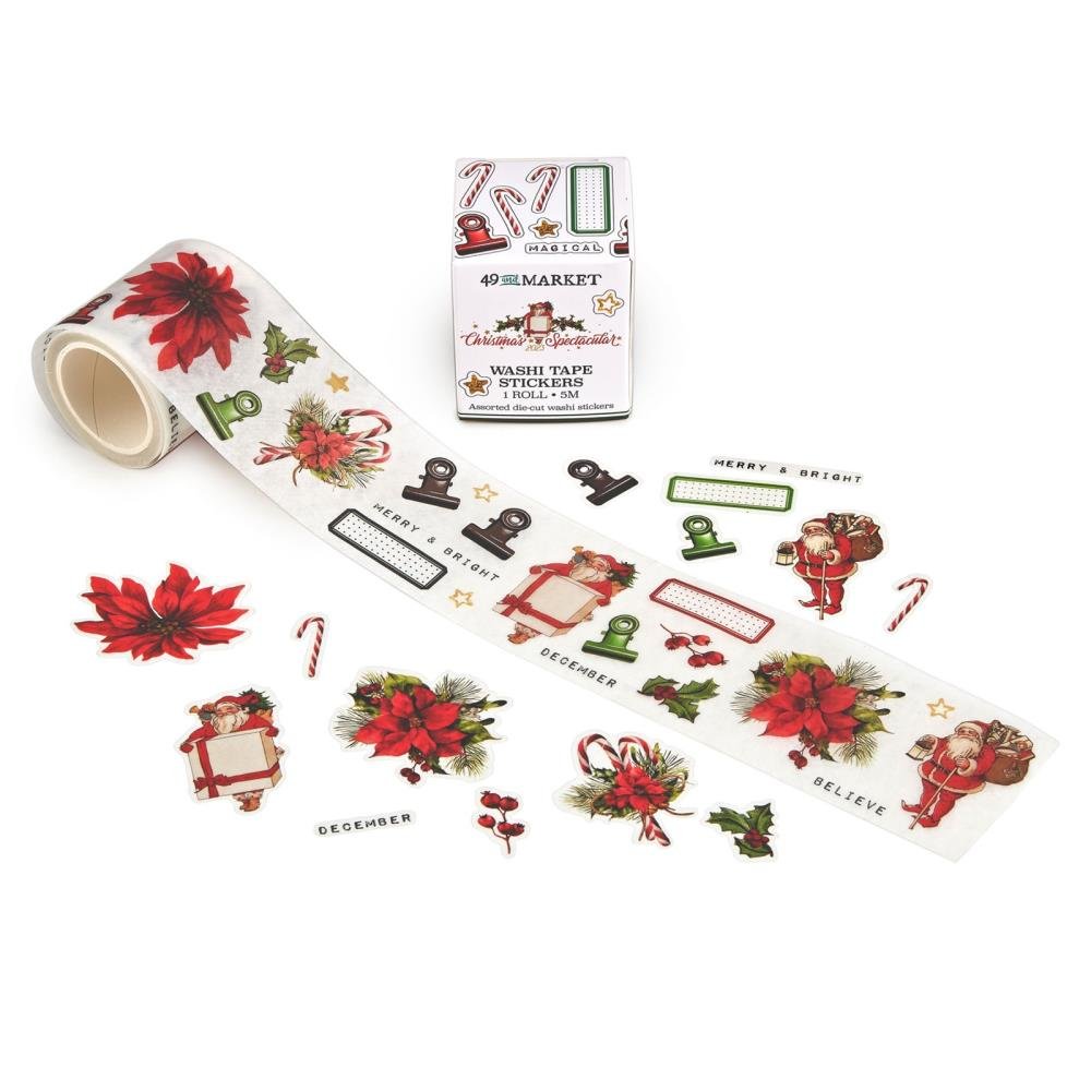 *PRE-ORDER* 49 & MARKET CHRISTMAS SPECTACULAR WASHI TAPE ROLL