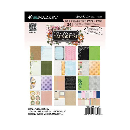 Flower Emporium 6x8" Paper Pad