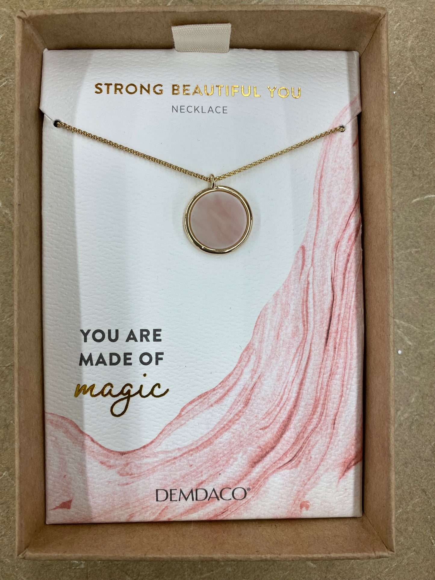 Strong Beautiful You Necklace
